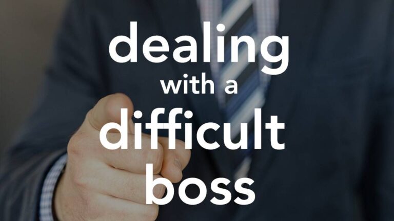 how to deal with a difficult boss or coworker | A Thing Worth Doing Blog with Daniel Webster