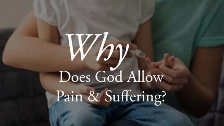 why does God allow pain and suffering - a thing worth doing ATWD - a blog by Daniel Webster - worship, ministry, and culture